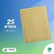 Natural Brown Kraft Bubble Mailers 8.5 x 11 Padded Envelopes 8 12 x 11 Pack of 25 Paper Cushion Envelopes with Peel and